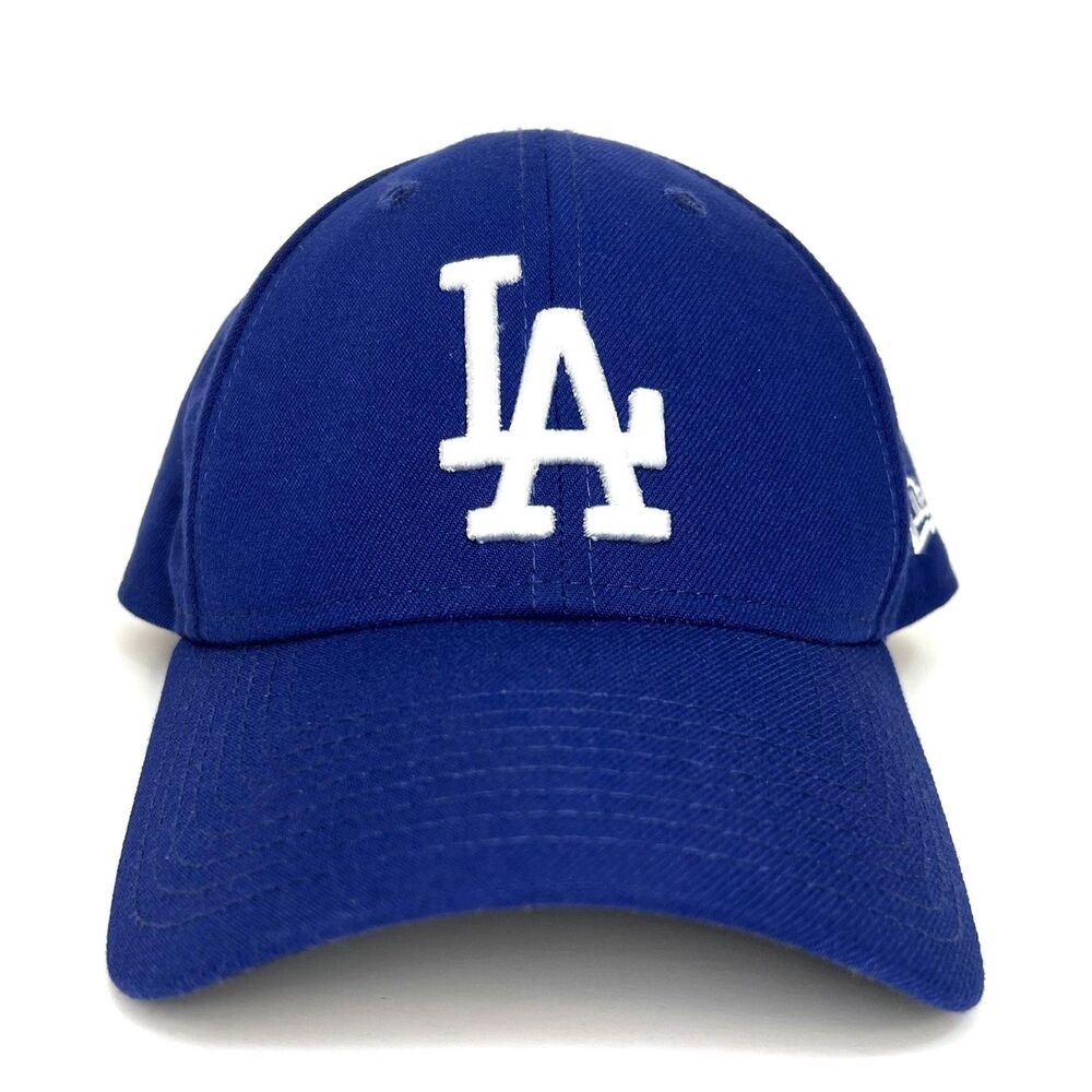 Los Angeles Dodgers Hat New Era 9Forty Blue Strap Back MLB Baseball Cap OSFM